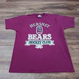 Vintage Skimmers Hershey Bears T-Shirt 80s AHL Hockey Men’s M Single Stitch